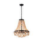 Vevyniel Lustre En Métal Et Bois De Luxe Postmoderne - Neutralighting