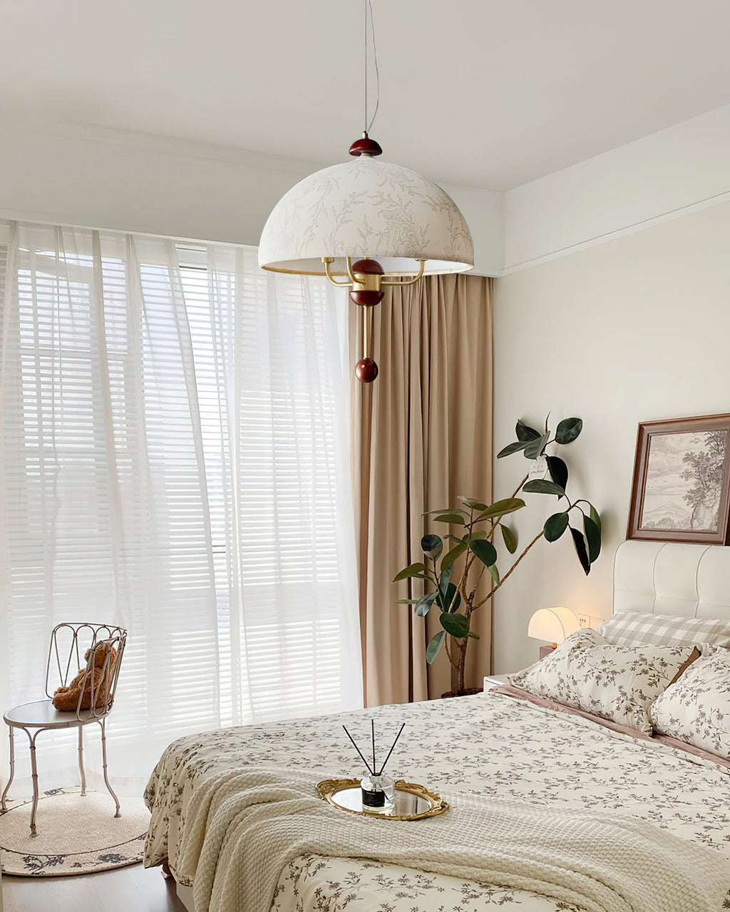 Lonzo Suspension Tissu Dôme - Neutralighting