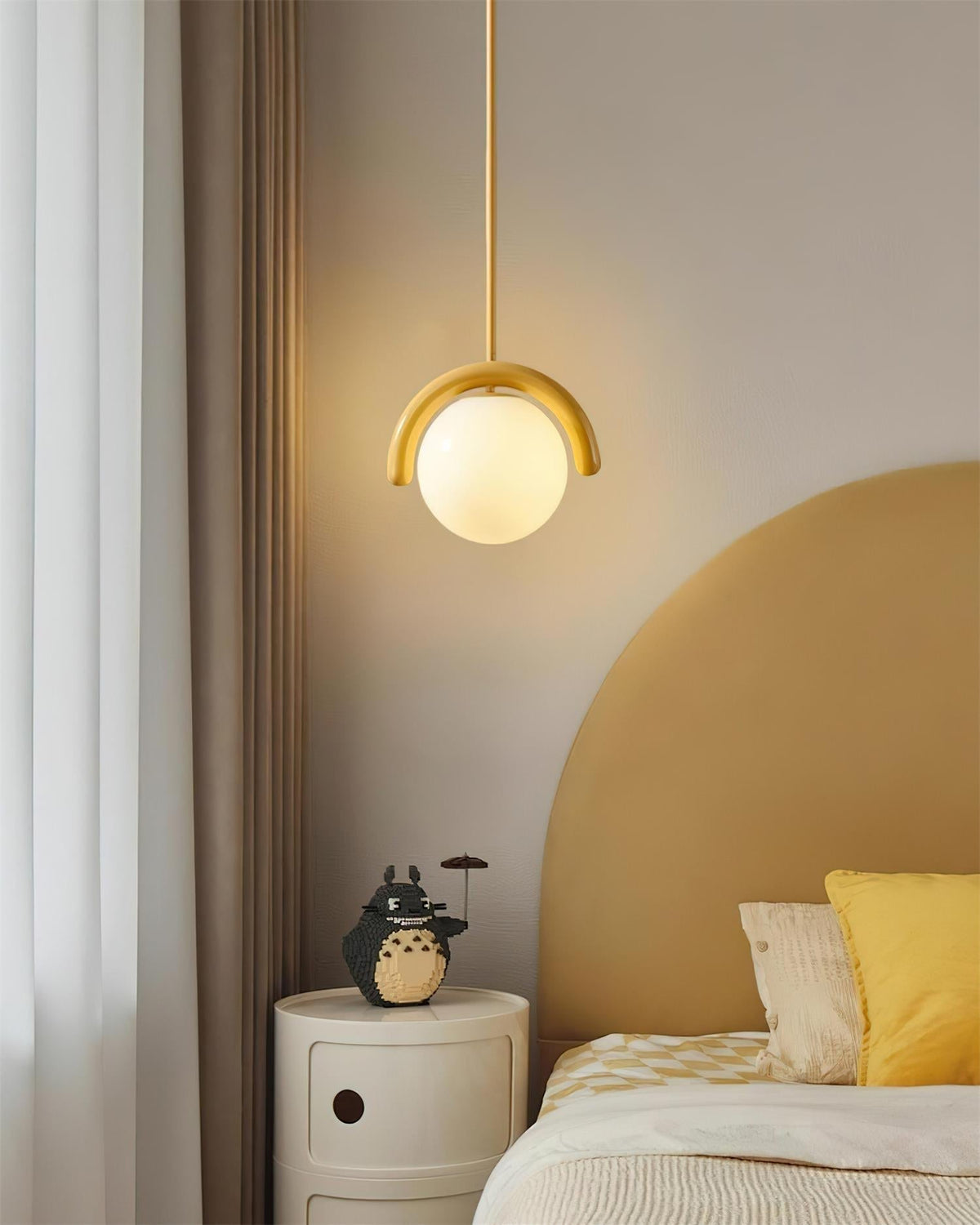Solari Suspension Jaune Minimaliste - Neutralighting