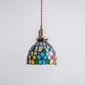 Tiffany Suspension en Verre Effet Mosaïque - Neutralighting