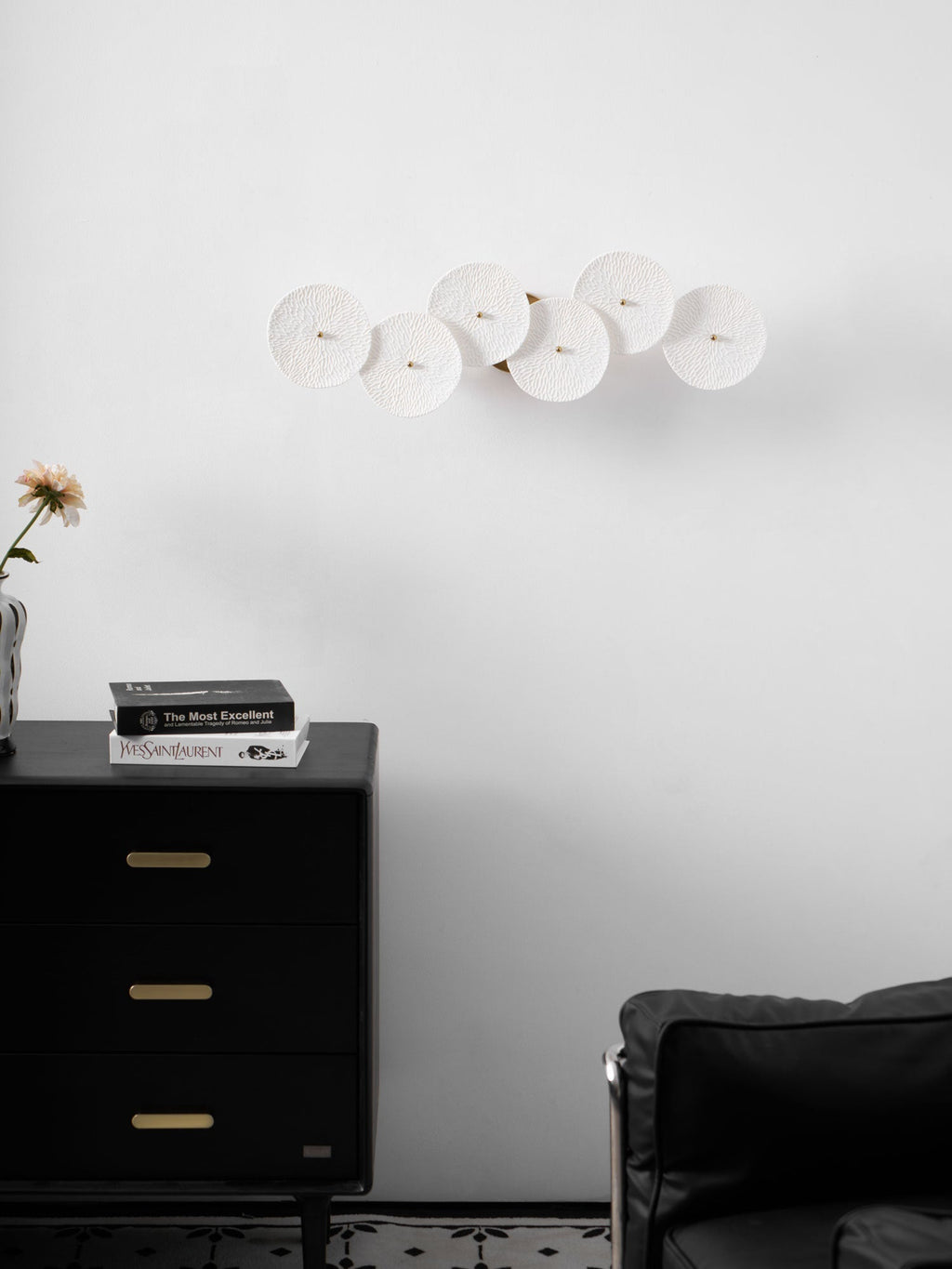 Jesse Applique Murale Pétales d'Art Nordic Élégante - Neutralighting