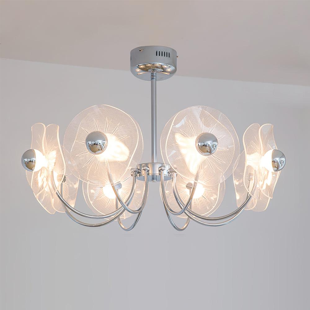 Lotus Lustre Courbe Pétale Bras Moderne Salon - Neutralighting