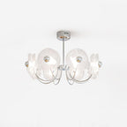 Lotus Lustre Courbe Pétale Bras Moderne Salon - Neutralighting