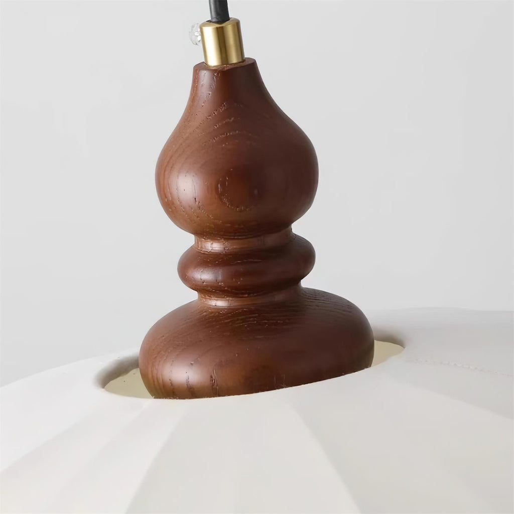 Lotus Lampe Pendante en Tissu Beige - Neutralighting