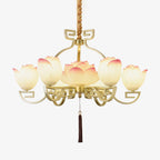 Lotus Lustre oriental en résine - Neutralighting