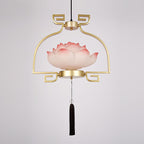 Lotus Lustre oriental en résine - Neutralighting