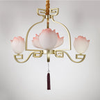 Lotus Lustre oriental en résine - Neutralighting
