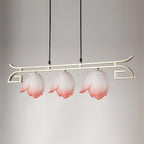 Lotus Lustre oriental en résine - Neutralighting