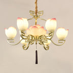 Lotus Lustre oriental en résine - Neutralighting