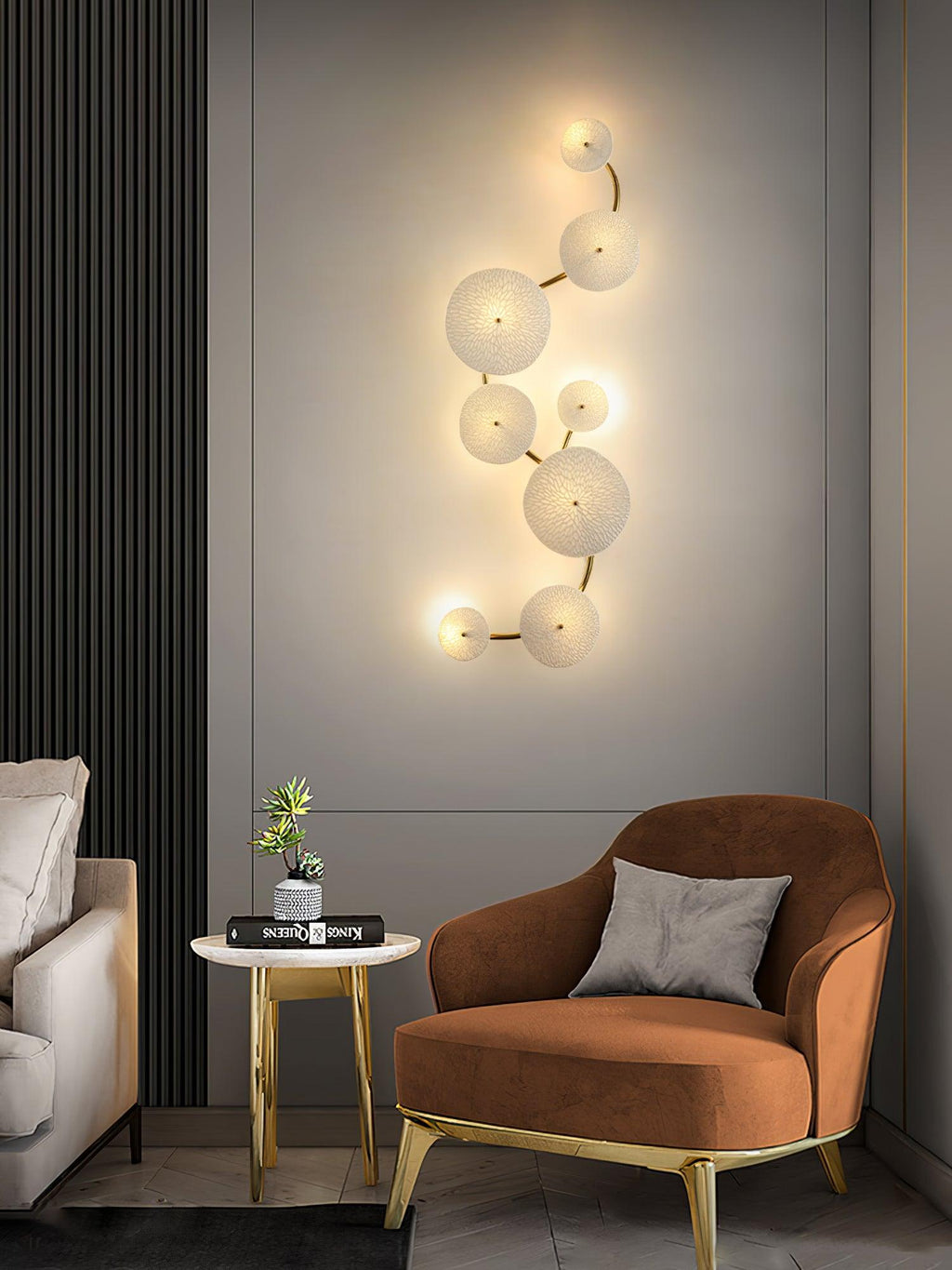 Jesse Applique Murale Pétales d'Art Nordic Élégante - Neutralighting