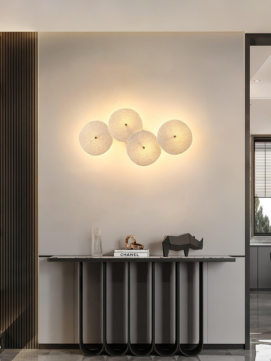 Jesse Applique Murale Pétales d'Art Nordic Élégante - Neutralighting