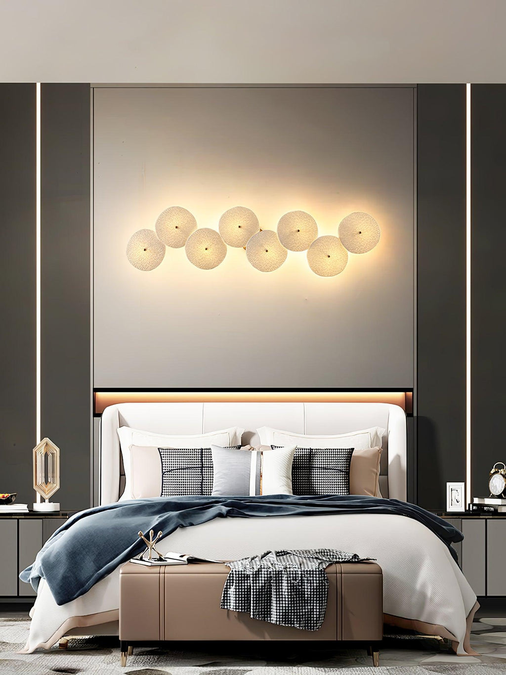Jesse Applique Murale Pétales d'Art Nordic Élégante - Neutralighting