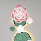 Lustra Chandelier Pendante 7 Lumières Rose Blanc - Neutralighting