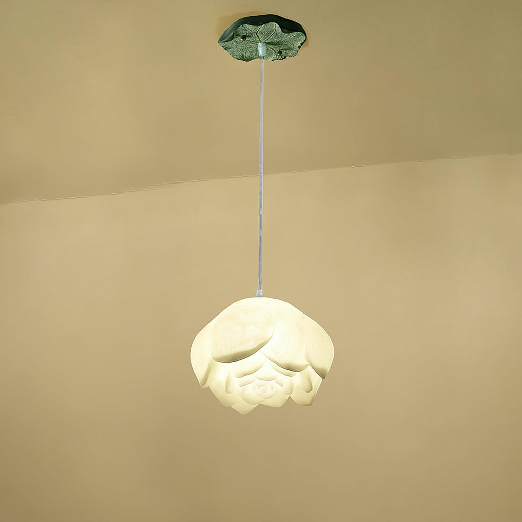 Lustra Chandelier Pendante 7 Lumières Rose Blanc - Neutralighting
