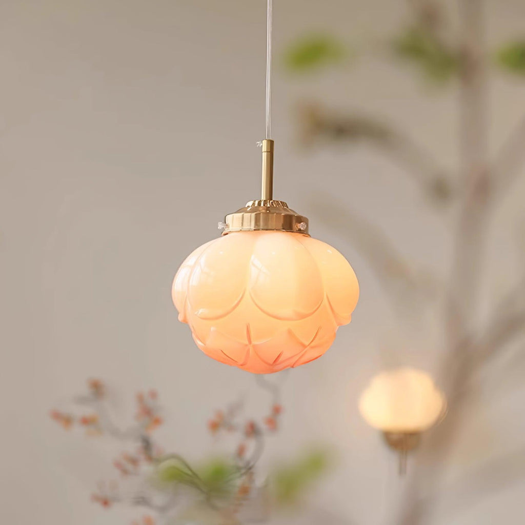 Blaze Suspension Abat-jour Fleur en Verre - Neutralighting