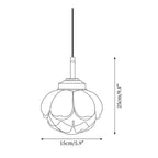 Blaze Suspension Abat-jour Fleur en Verre - Neutralighting