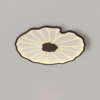 Solara Plafonnier Feuille de Lotus avec Finition Bois - Neutralighting