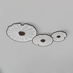Solara Plafonnier Feuille de Lotus avec Finition Bois - Neutralighting