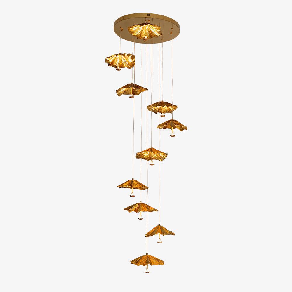 Fluttergold Lustre Métal Moderne - Neutralighting