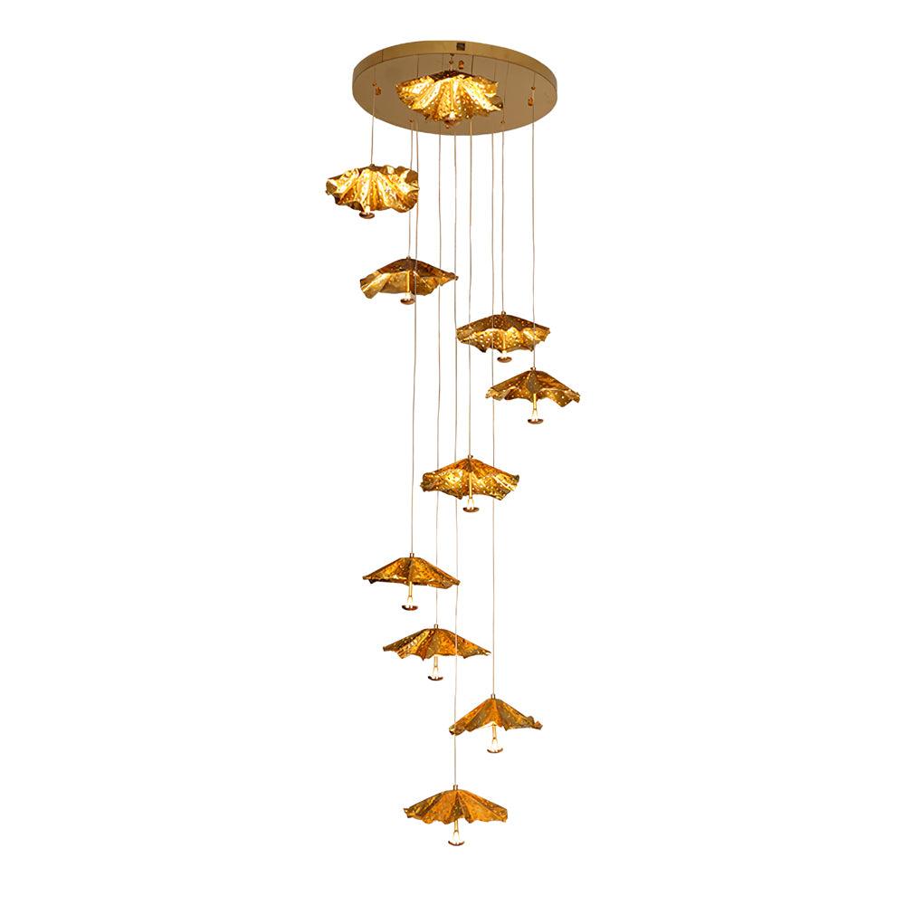 Fluttergold Lustre Métal Moderne - Neutralighting