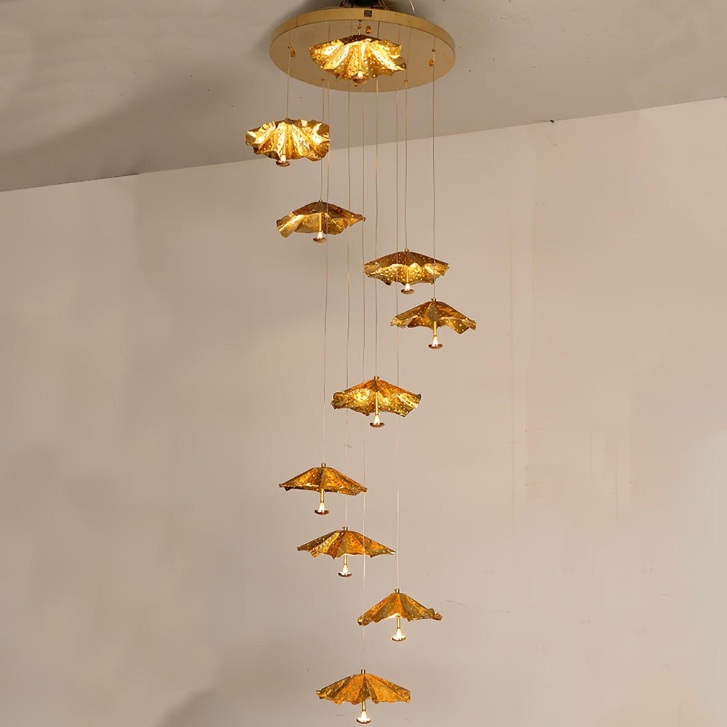 Fluttergold Lustre Métal Moderne - Neutralighting