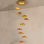 Fluttergold Lustre Métal Moderne - Neutralighting