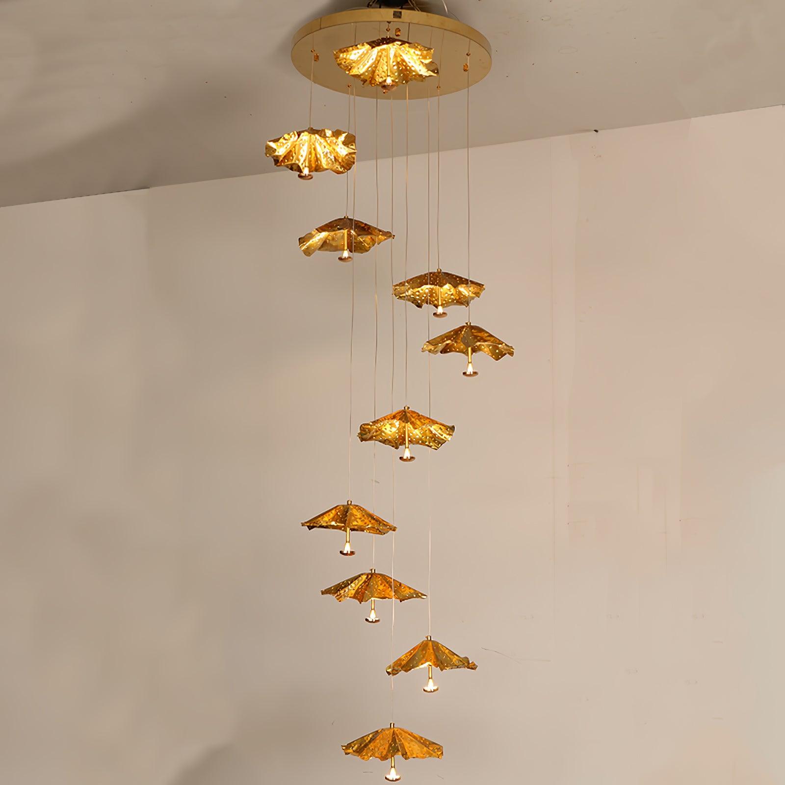 Fluttergold Lustre Métal Moderne - Neutralighting