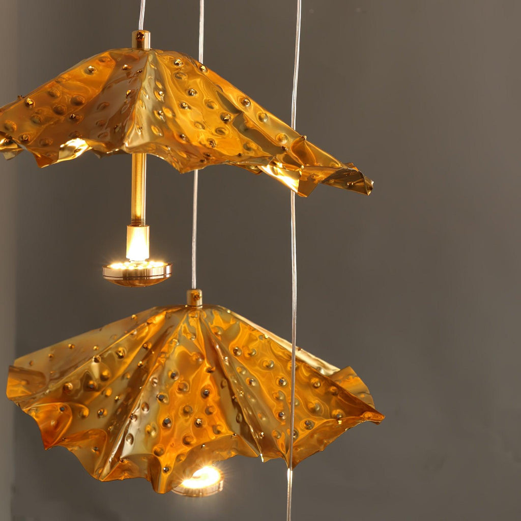 Fluttergold Lustre Métal Moderne - Neutralighting