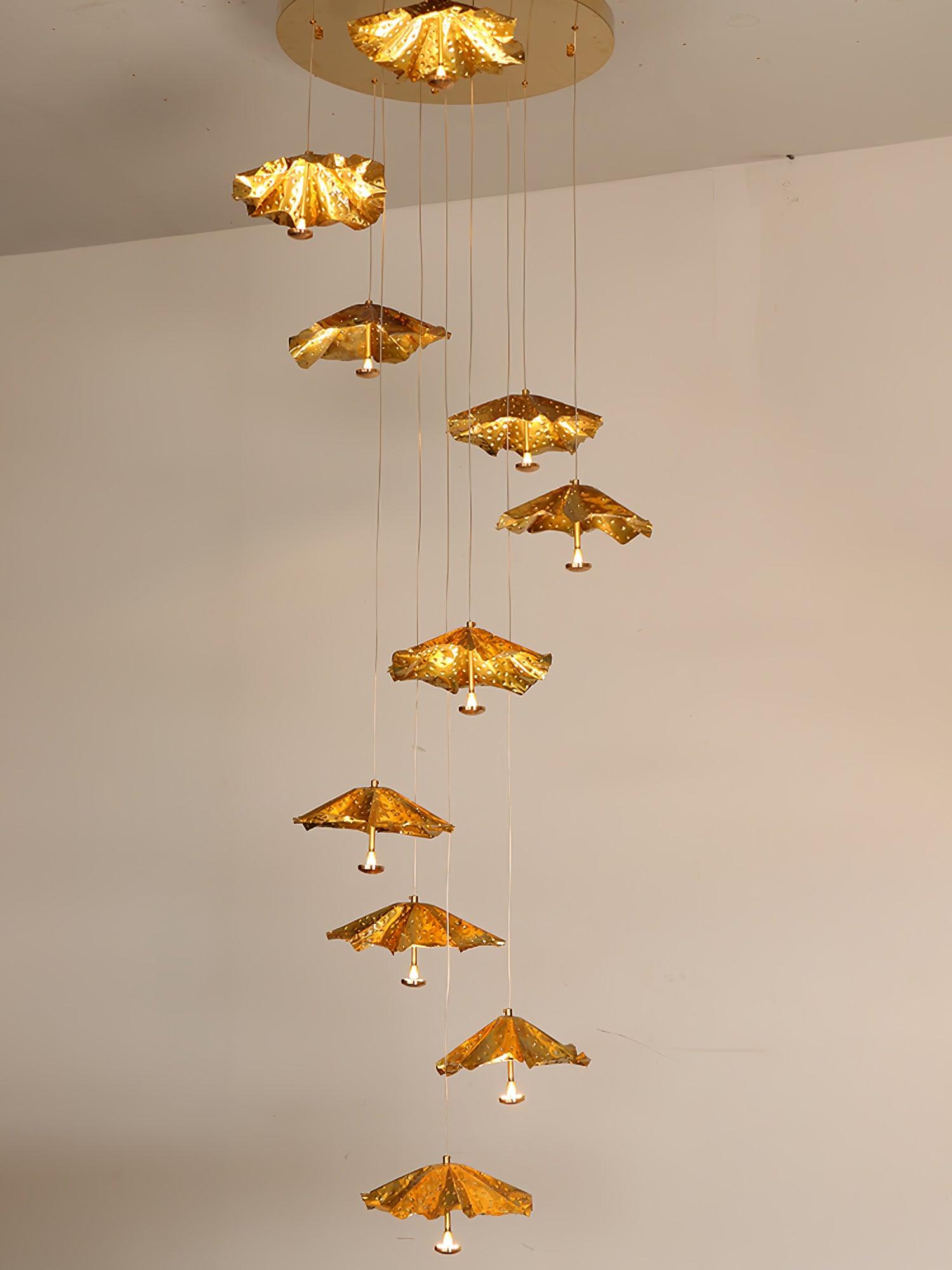 Fluttergold Lustre Métal Moderne - Neutralighting