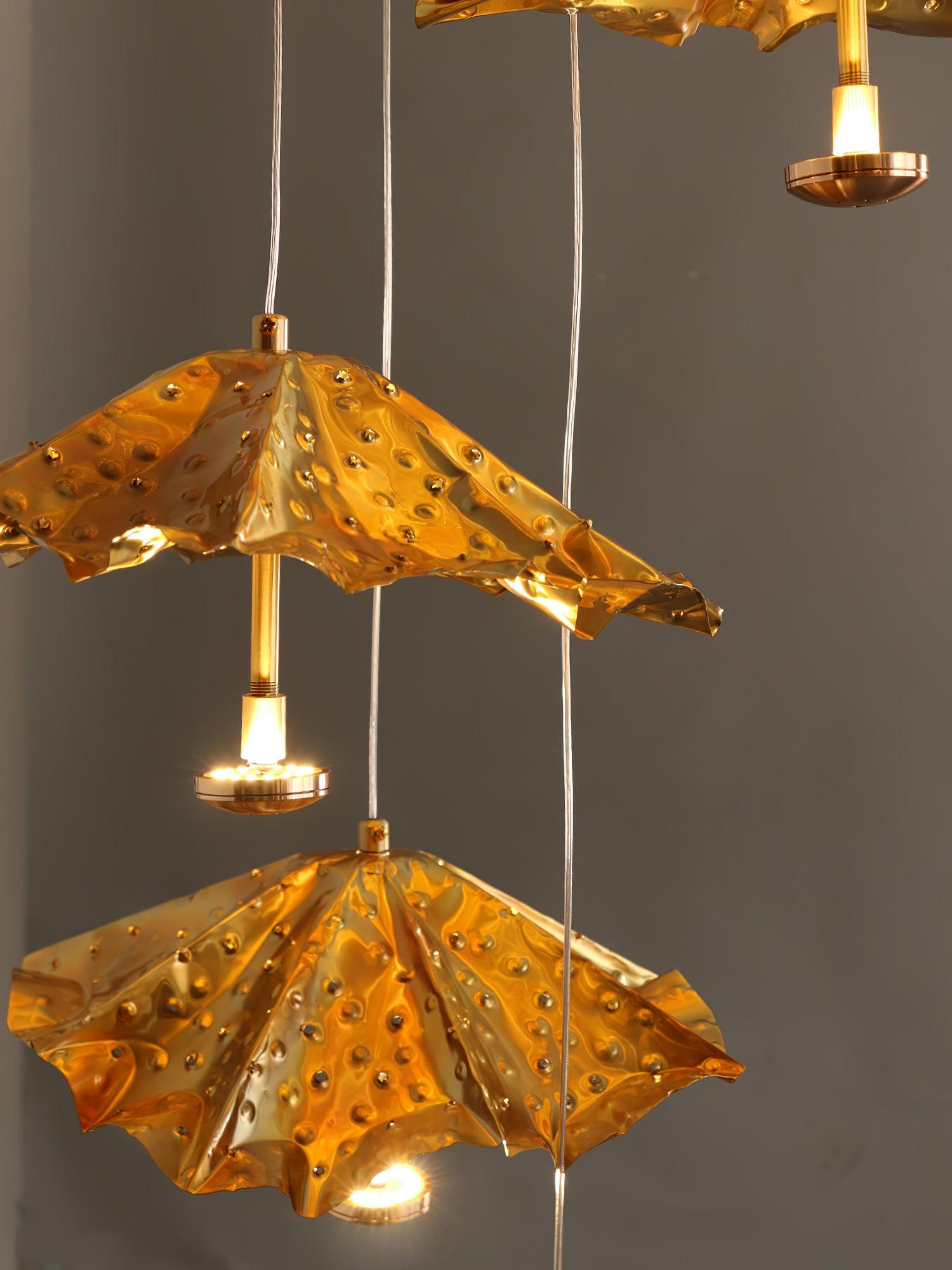 Fluttergold Lustre Métal Moderne - Neutralighting