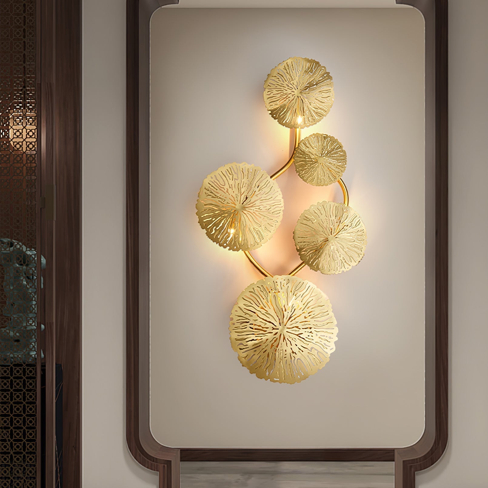 Veya Applique Murale Feuille de Lotus - Neutralighting