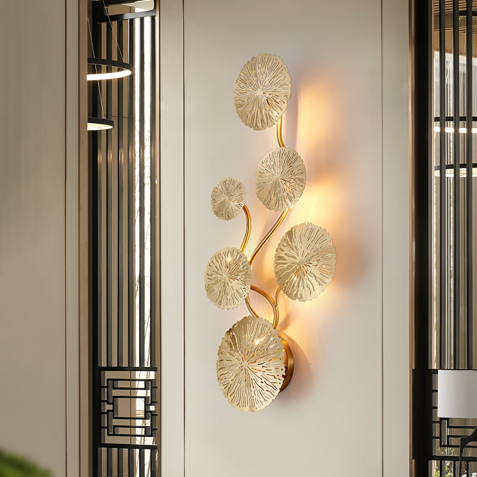 Veya Applique Murale Feuille de Lotus - Neutralighting