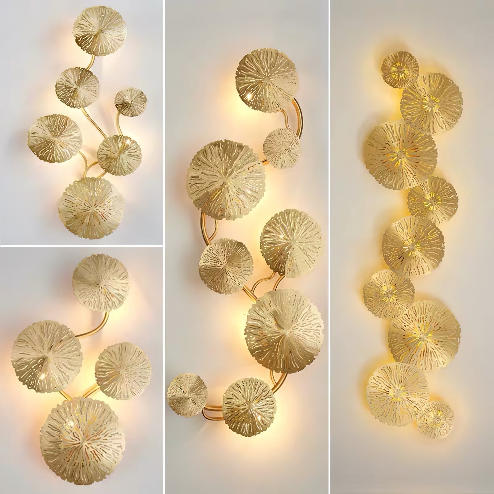 Veya Applique Murale Feuille de Lotus - Neutralighting