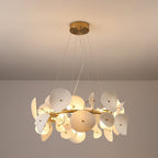 Virinira Lustre en céramique à pétales d'élégance moderne - Neutralighting