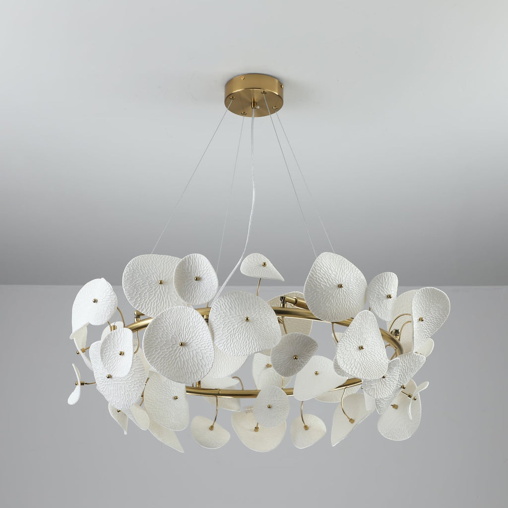 Virinira Lustre en céramique à pétales d'élégance moderne - Neutralighting