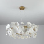 Virinira Lustre en céramique à pétales d'élégance moderne - Neutralighting