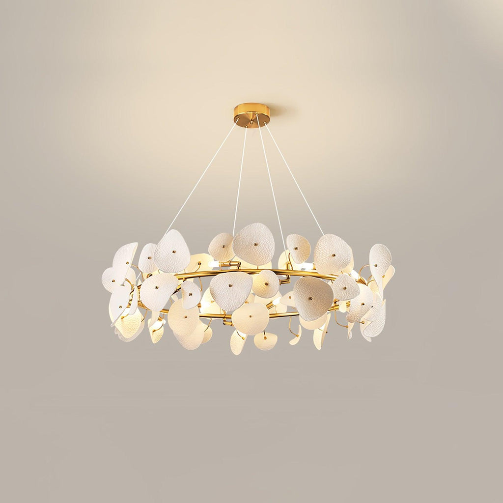 Virinira Lustre en céramique à pétales d'élégance moderne - Neutralighting