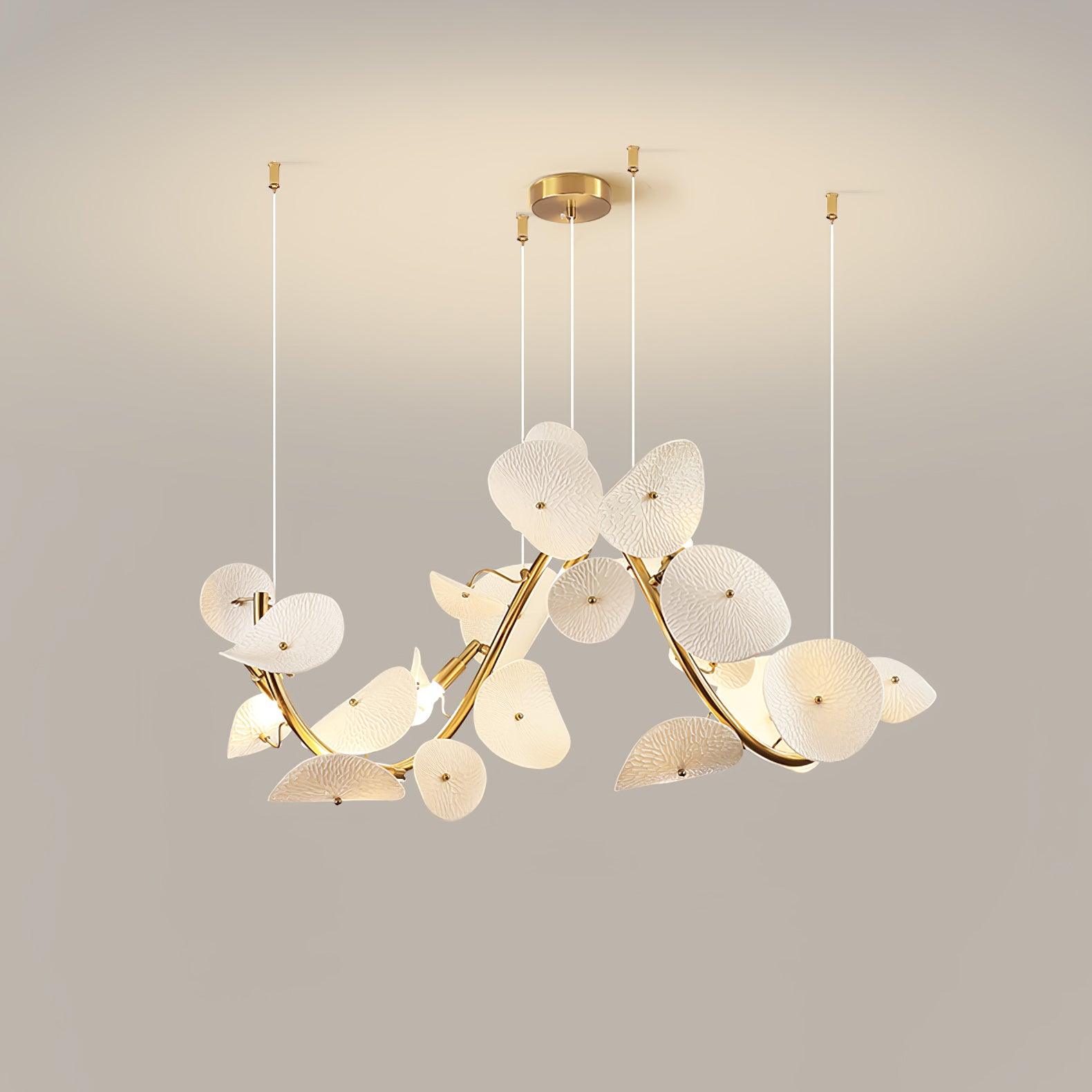 Virinira Lustre en céramique à pétales d'élégance moderne - Neutralighting