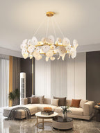 Virinira Lustre en céramique à pétales d'élégance moderne - Neutralighting