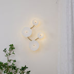 Jesse Applique Murale Pétales d'Art Nordic Élégante - Neutralighting