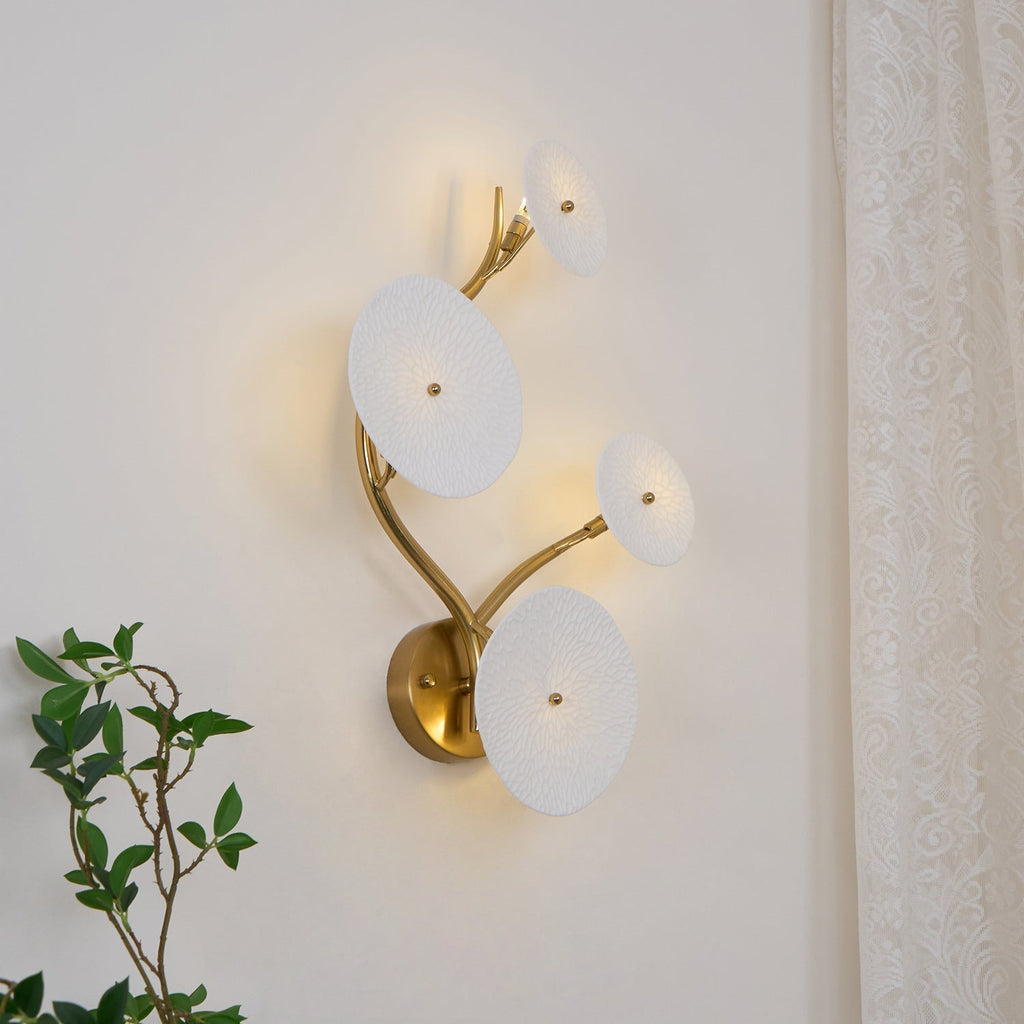 Jesse Applique Murale Pétales d'Art Nordic Élégante - Neutralighting