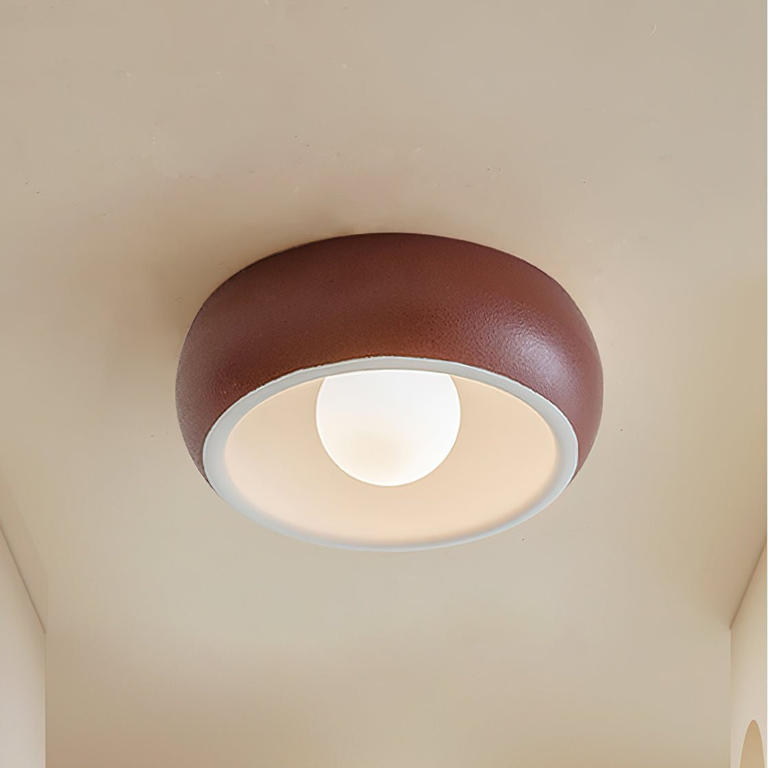 Louis Moderne Minimaliste Ronde Verre Plafonnier - Neutralighting
