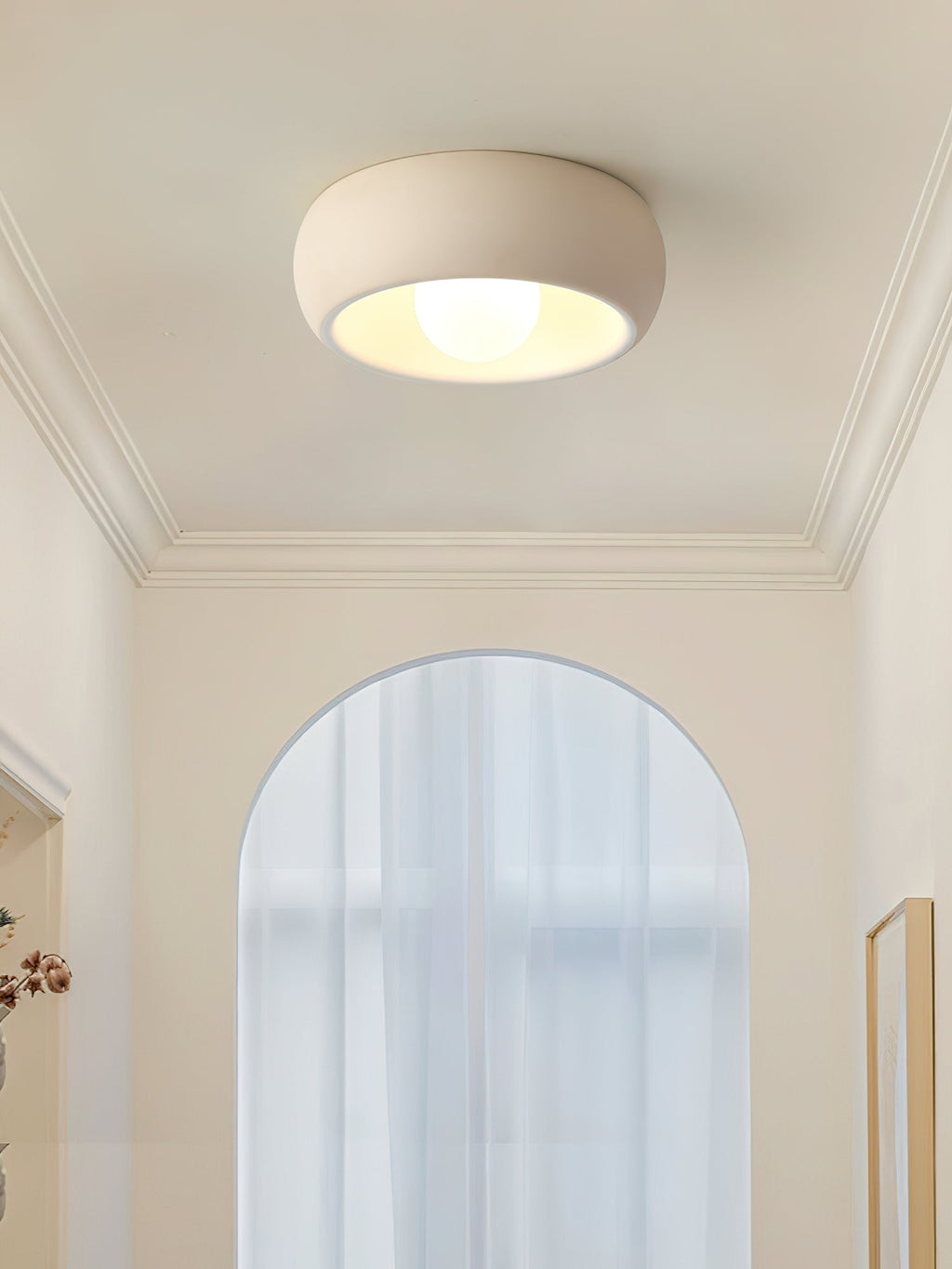 Louis Moderne Minimaliste Ronde Verre Plafonnier - Neutralighting