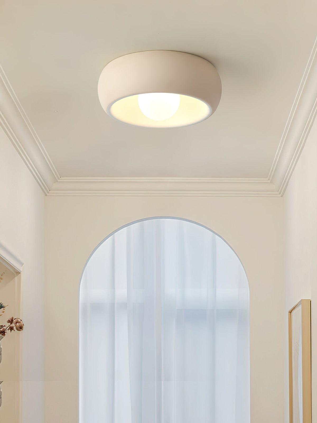 Louis Moderne Minimaliste Ronde Verre Plafonnier - Neutralighting