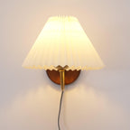 Auburn Fabric Plug In Wall Lamp - Neutralighting