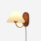 Auburn Fabric Plug In Wall Lamp - Neutralighting