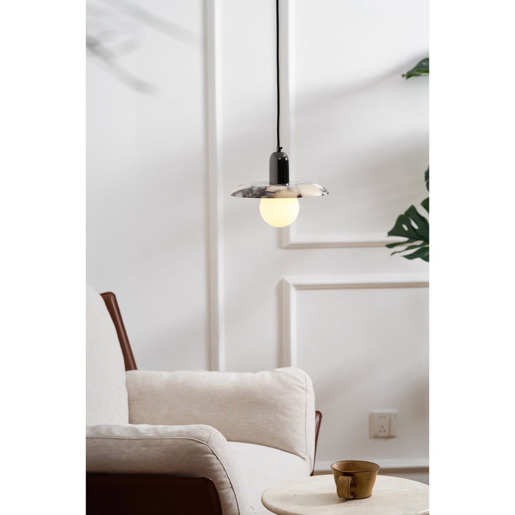 Ulcaran Lampe à Suspension Moderne Minimaliste En Métal Et Marbre - Neutralighting