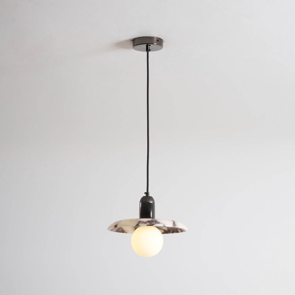 Ulcaran Lampe à Suspension Moderne Minimaliste En Métal Et Marbre - Neutralighting