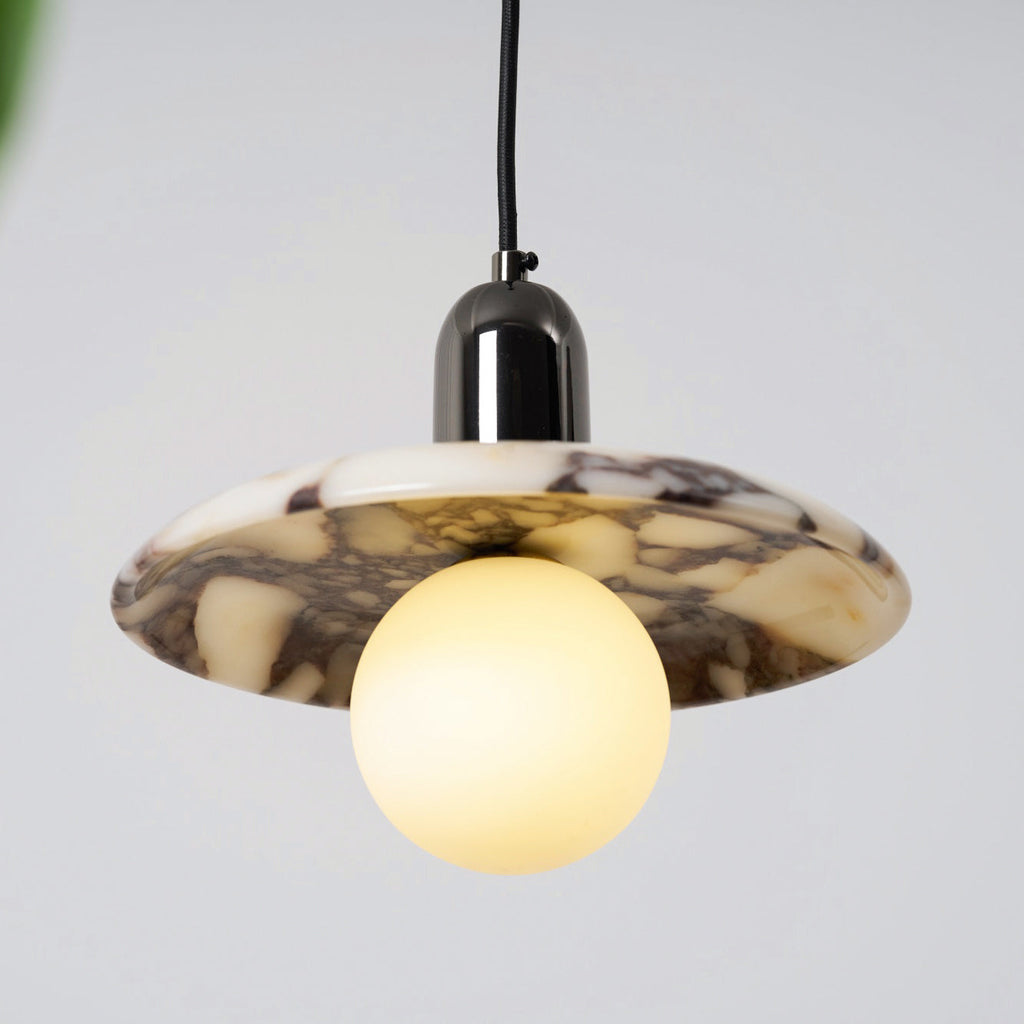 Ulcaran Lampe à Suspension Moderne Minimaliste En Métal Et Marbre - Neutralighting