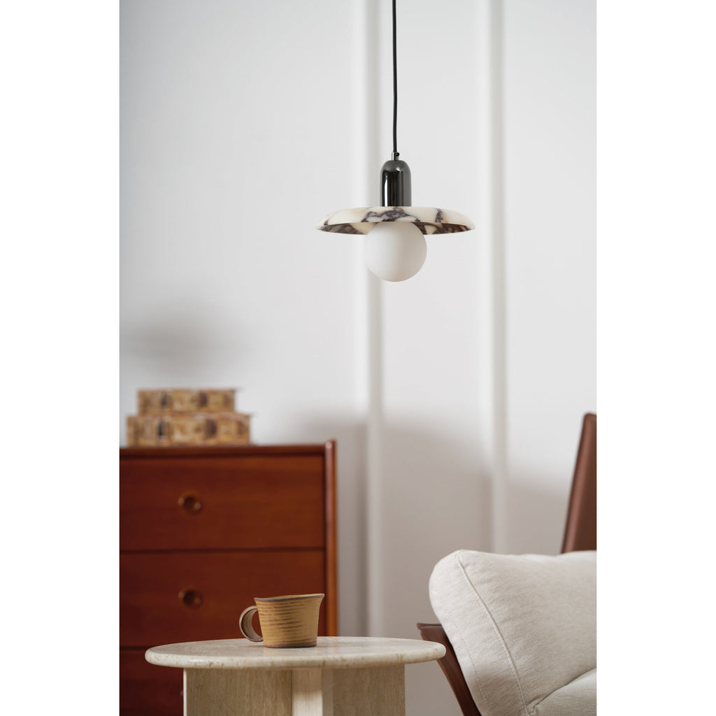 Ulcaran Lampe à Suspension Moderne Minimaliste En Métal Et Marbre - Neutralighting